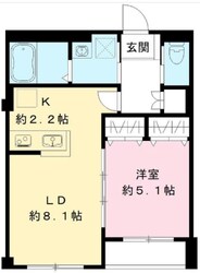 ヴィラコート西早稲田の物件間取画像